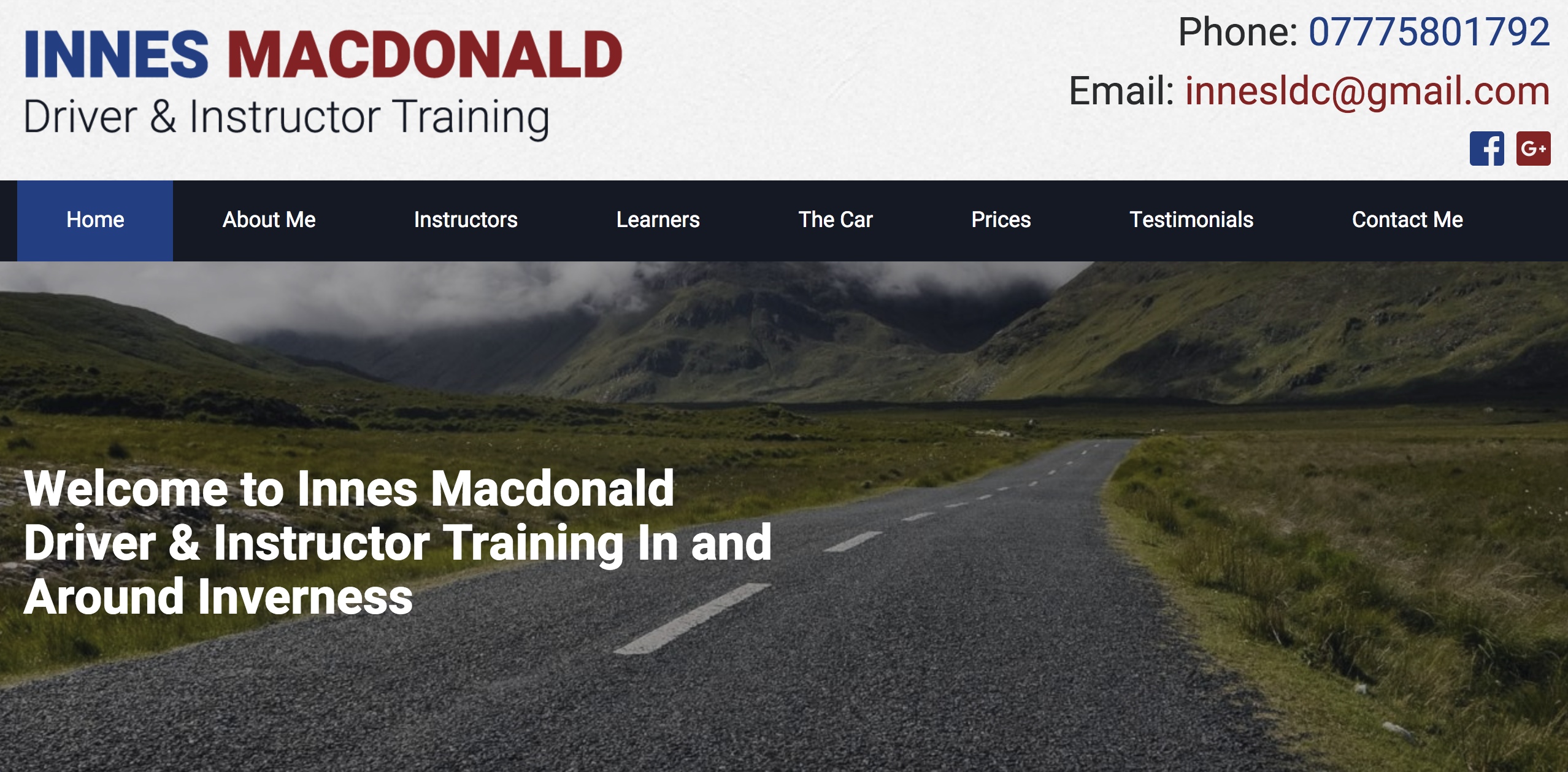 Innes Macdonald Driver & Instructor Training